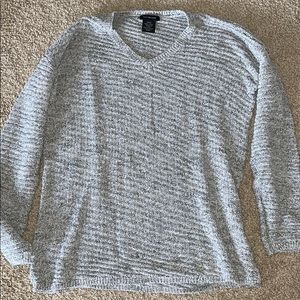 Thin Calvin Klein Jeans gray knit sweater